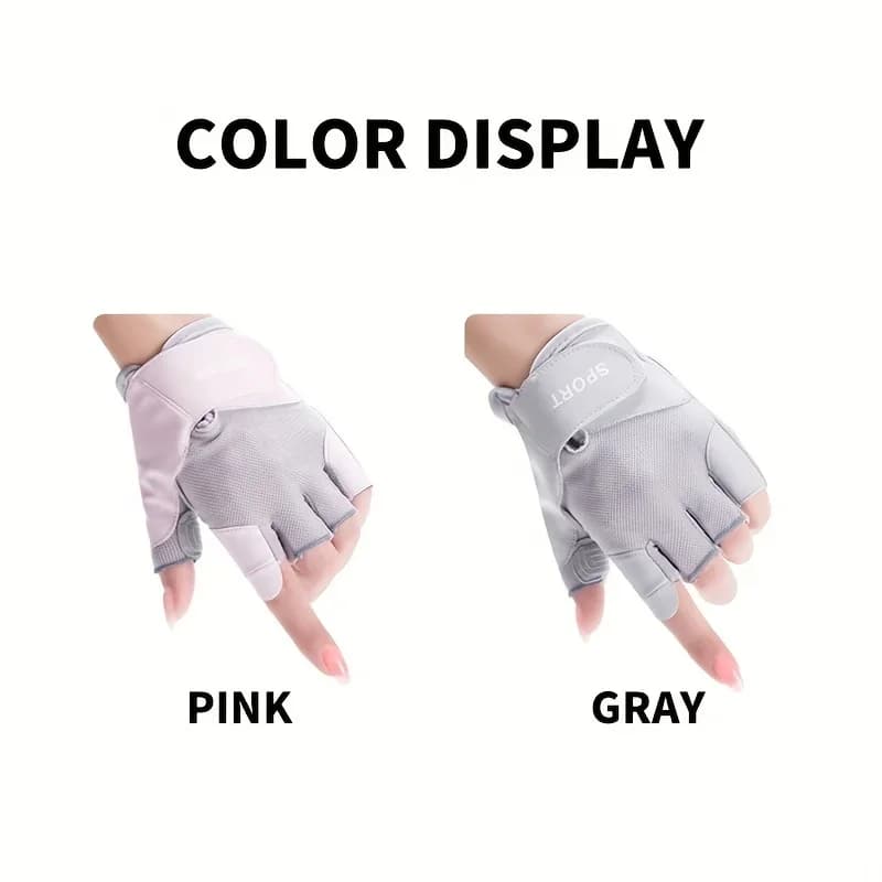 Workout Gloves with Excellent Grip Lightweight Gym Gloves for Weightlifting Cycling Exercise Training Fitness Rowing Unisex - 5