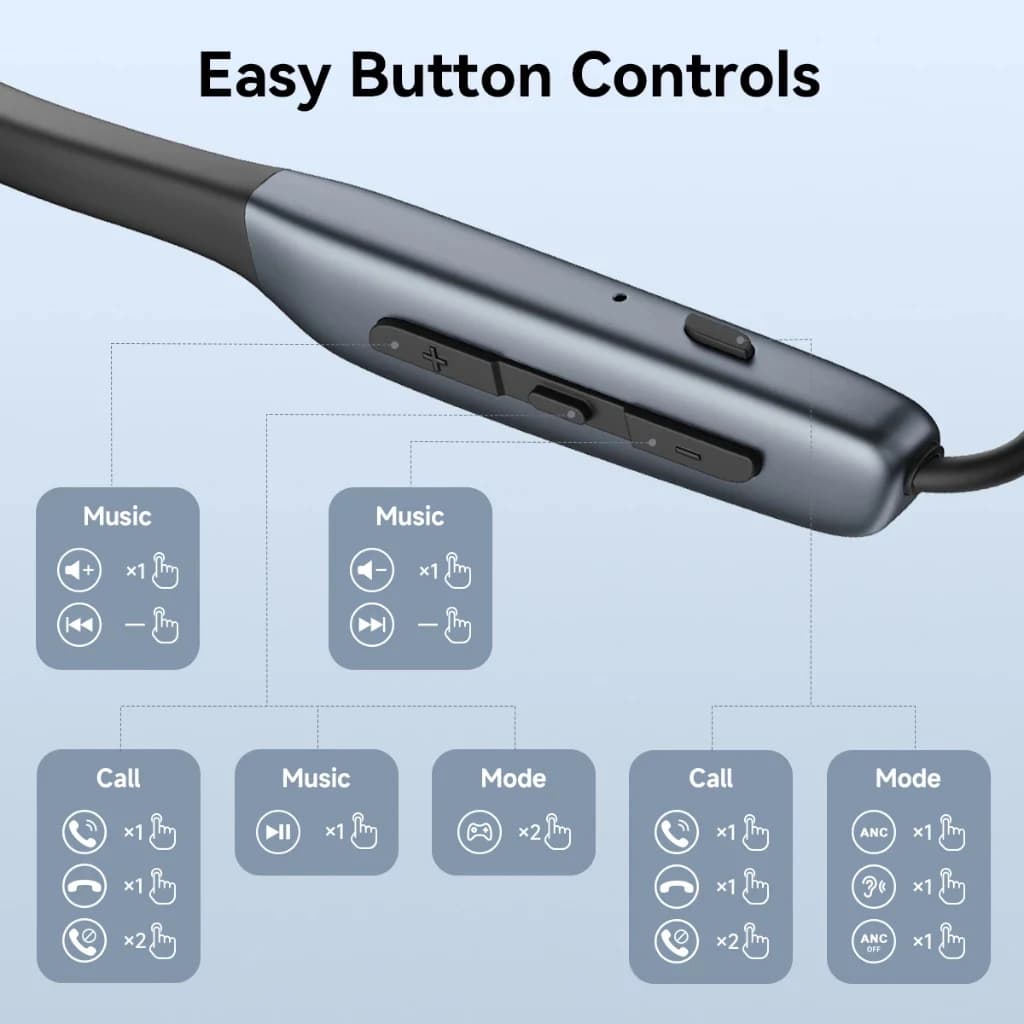 سماعات الرأس اللاسلكية Edifier W280NB Pro مع إلغاء الضوضاء، سماعات أذن رياضية بلوتوث V5.4 بدقة عالية LDAC مقاومة للماء IP55 - 6