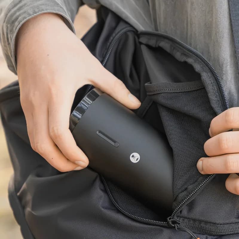 مطحنة قهوة كهربائية محمولة من TIMEMORE Whirly 01s، USB، قهوة إيطالية يدوية التحضير، مطحنة حبوب القهوة المنزلية، أوتوماتيكية - 4