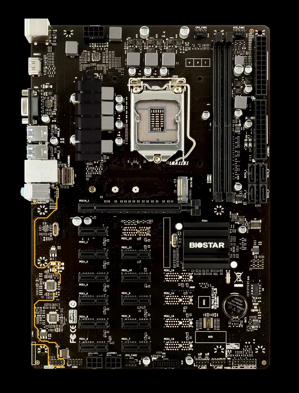 ASUS PRIME H310M-AT R2.0 Motherboard TB360-BTC PRO 2.0 LGA 1151 Intel H310 DDR4 32GB support Core 9100 8500 cpu without a cpu - 4