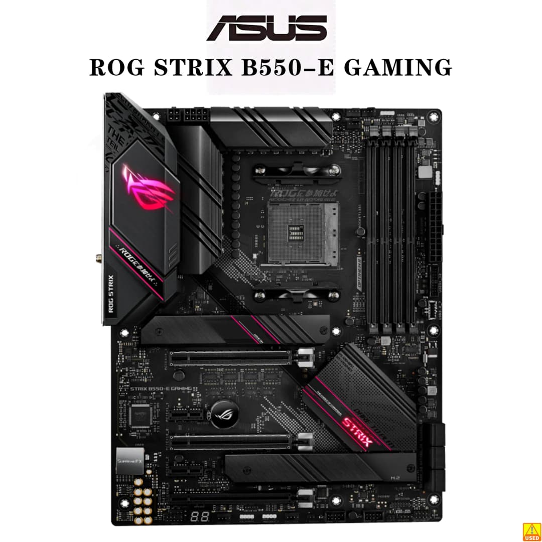 ASUS ROG STRIX B550-E GAMING Motherboard Socket AM4  CPU DDR4 4866(O.C) Memory Chipset B550 ATX Mainboard
