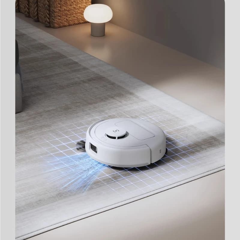 NEW - Ecovacs mini robotic vacuum cleaner with integrated sweeping, mopping, and suction system for fully automatic cleaning - 6