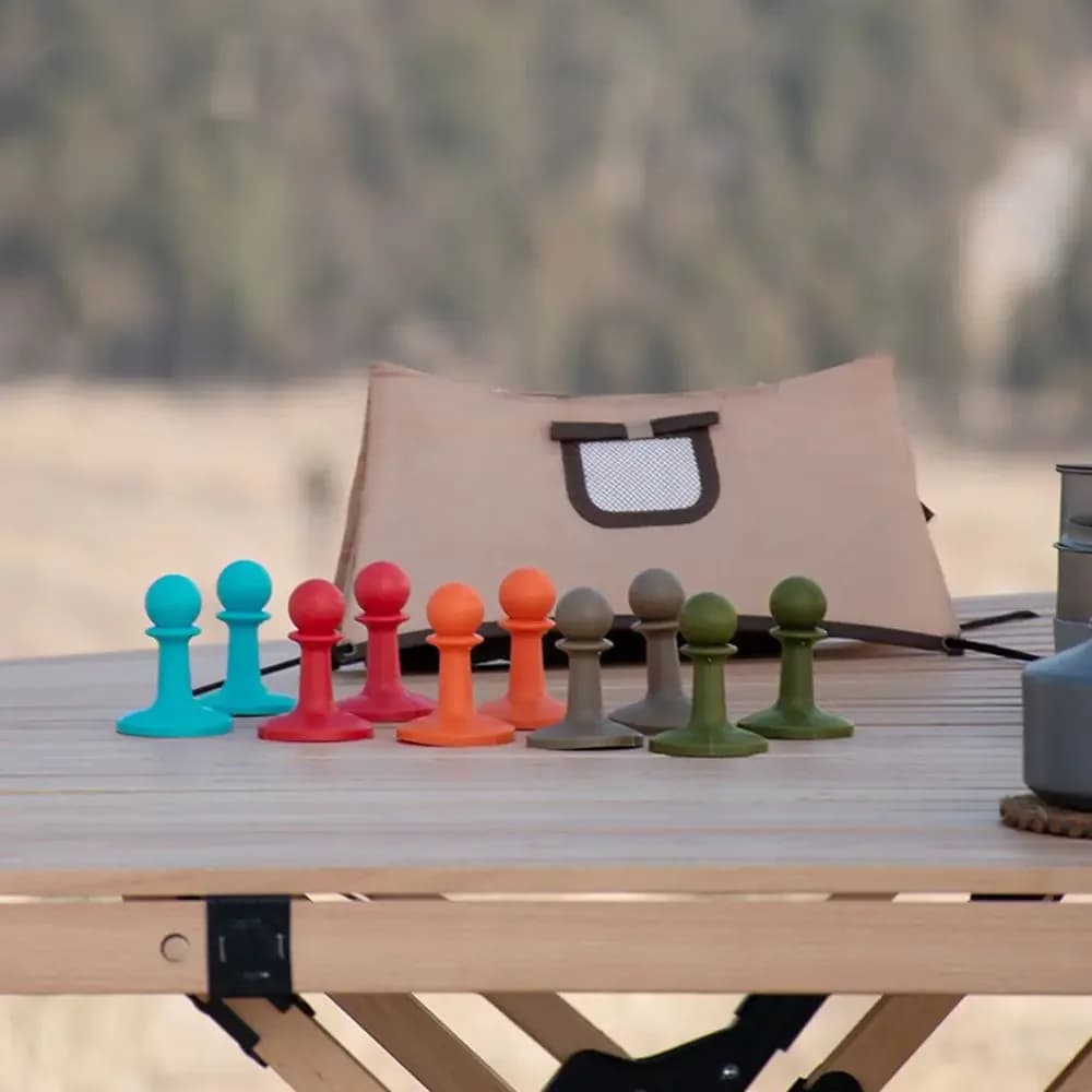 4 أغطية مقاومة للصواعق لأعمدة الخيام والمظلات - حماية آمنة لأعمدة الخيام في الخارج - 3