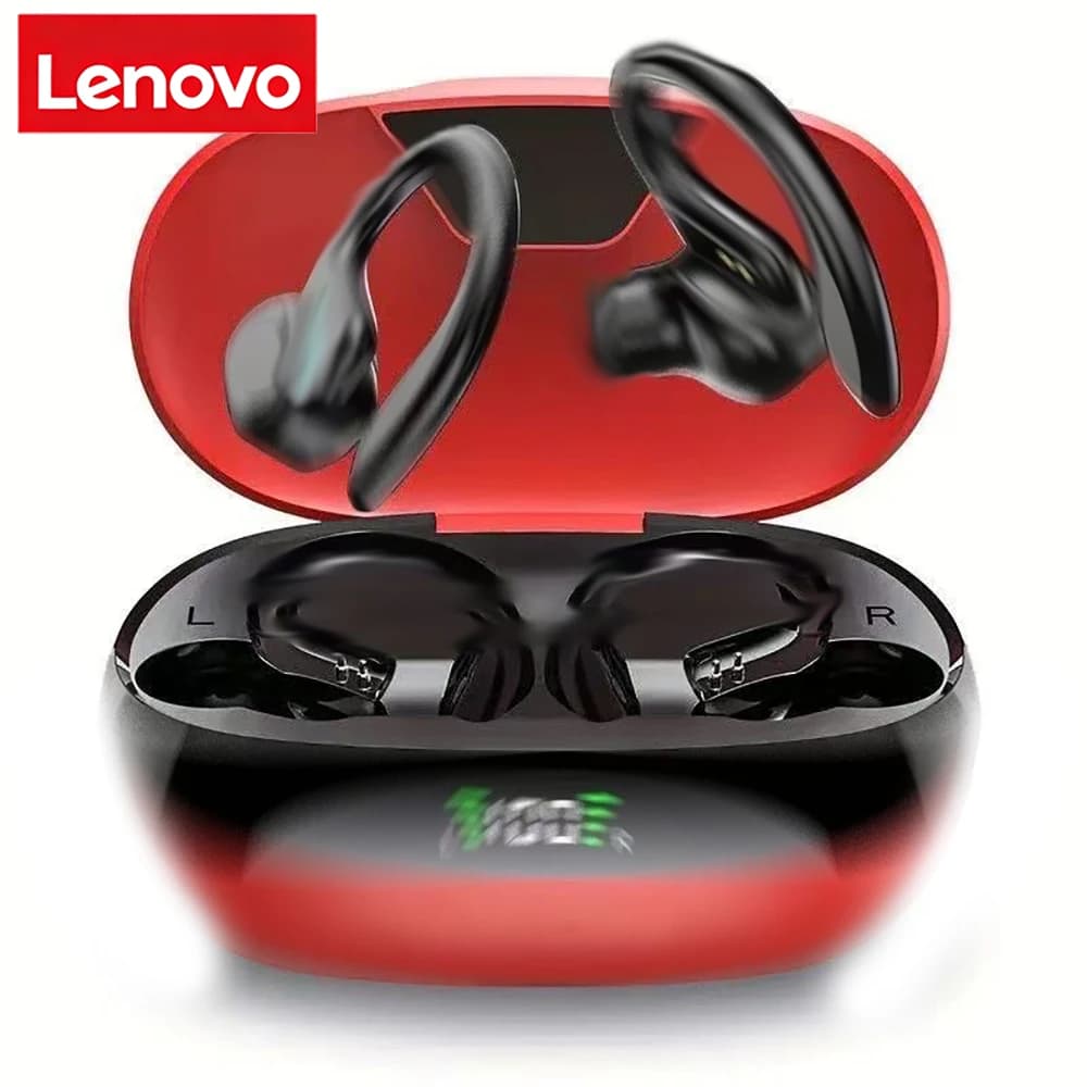 Original Lenovo  Bluetooth V5.3 Headphone Dual Mic Noise Cancelling Wireless Headset 160Hrs Talktime for IOS Android Phone