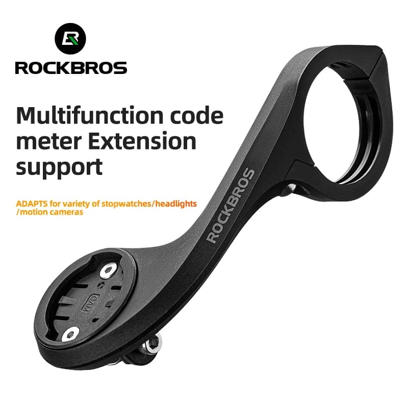 ROCKBROS GPS Bike Computer Mount Holder Nylon Bike Light Holder Bicycle Handlebar Bracket For BracketGarmin/Wahoo/Bryton/Camera
