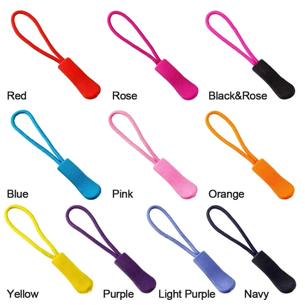 10/20 قطعة مشابك حقائب ملابس للسفر إبزيم سحّاب سحّاب سحّاب استبدال حبل سحّاب نهايات قفل سحّاب أدوات خارجية - 4