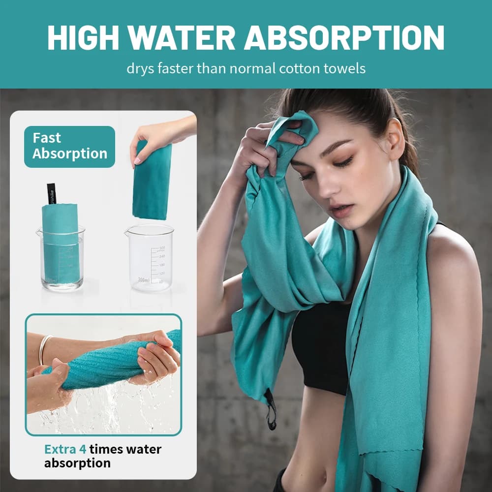 Naturehike Naturehike Quick Dry Moisture Transfer Breathable Bath Towel Travel Beach Towel Sports Gym Towel Absorbent Towel - 5