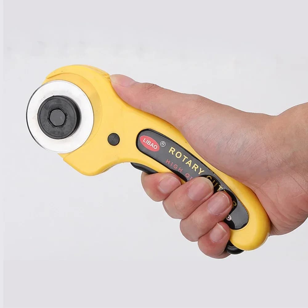 أداة قطع دوارة للحرف الجلدية والقماش، سكين ذاتي الصنع، أدوات خياطة ولحف - 6