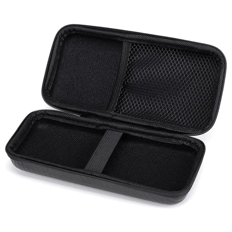 حقيبة للتخزين بسحاب حقيبة حمل محمولة متعددة الأحجام سماعة حزمة حقيبة بسحاب تخزين السفر لسلك الكابل ﻿ - 6