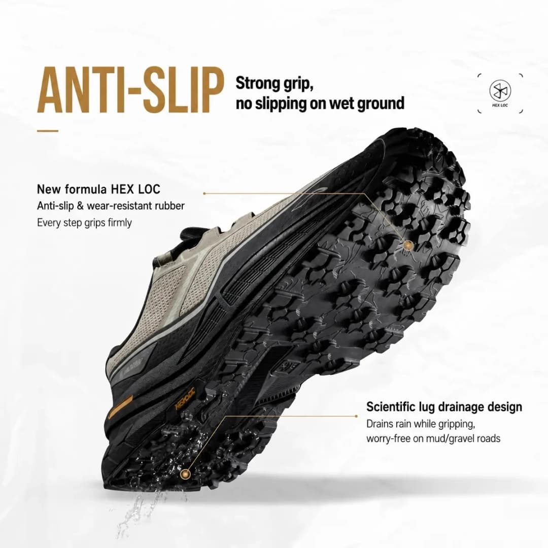 Li-Ning Unisex AXC RUSH 2 Outdoor Hiking Shoes BOOM Cushion Lightweight Springy Stable LiNing Anti-slip Sneakers AHTW003 - 4