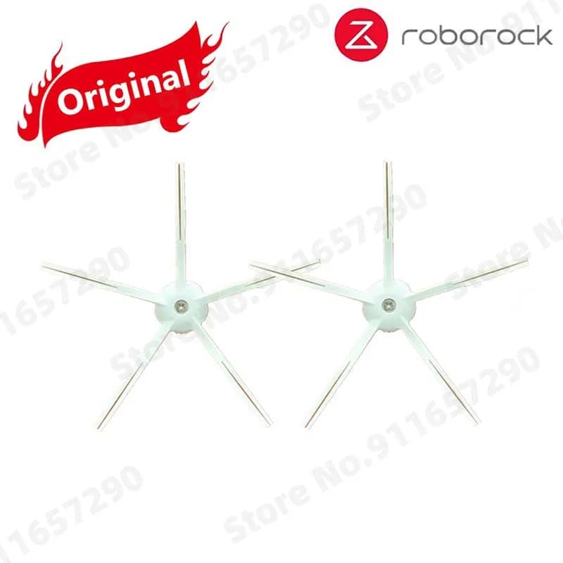 Original Roborock S5 Max / E4 / E5 / S45 Max / S6 MaxV Detachable Main Brush Silicon Side Brush Washable Filter Accessories - 6