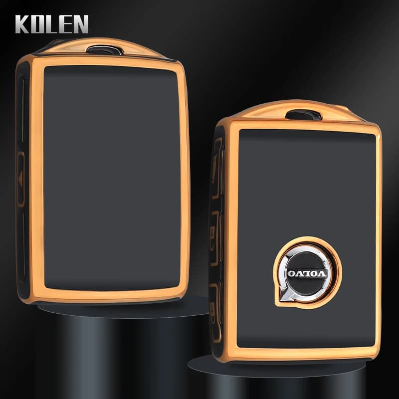 غطاء مفتاح سيارة عن بعد من TPU لسيارات فولفو S60 S90 XC40 XC60 XC90 V60 V90 T5 T6 T8 Polestar 1 Polestar 2، حقيبة إكسسوارات - 4