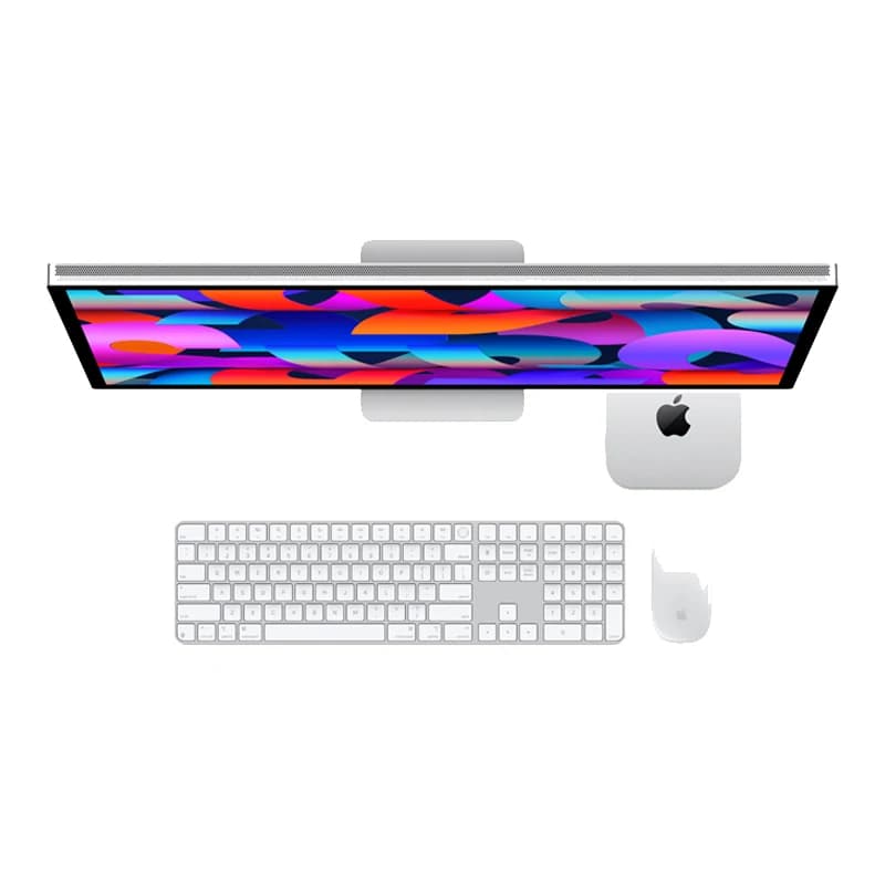 جهاز Apple Mac Mini (2024) بمعالج M4، وحدة معالجة مركزية بثمانية أنوية، وحدة معالجة رسومات بثمانية أنوية، شريحة Apple M4، إيثرنت جيجابت، فضي - 5