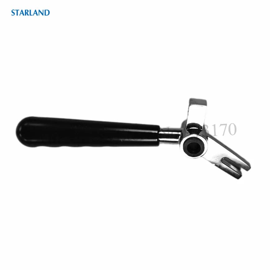 مقبض أسود قطعة غيار جديدة تمامًا إكسسوار مسكة يد مستقيمة لآلات الآيس كريم الناعم من فيفور قطعة واحدة - 4