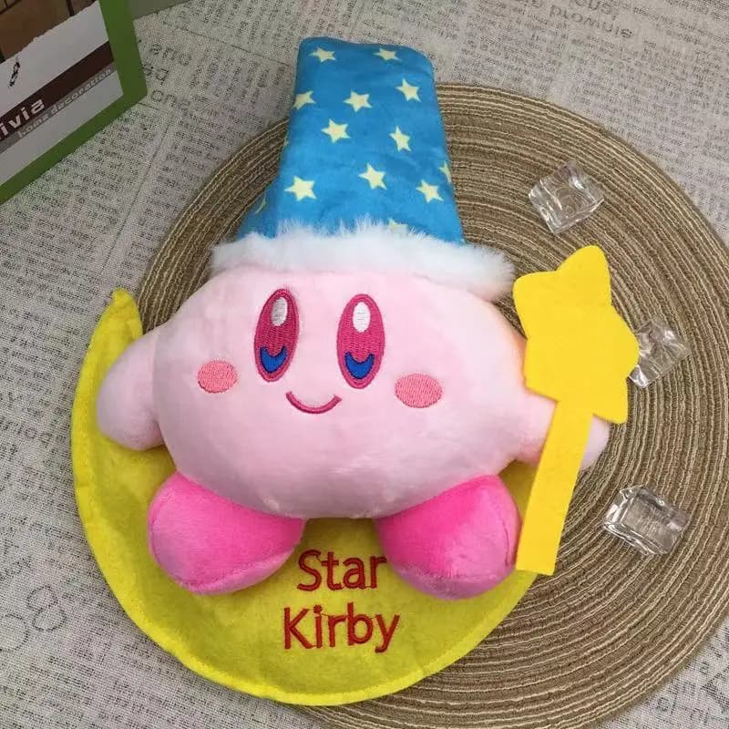 أنيمي كيربي ألعاب من القطيفة Kawaii لطيف الوردي Peluche الكرتون لينة محشوة دمية على شكل حيوان رقيق وسادة ديكور غرفة المنزل هدية عيد ميلاد طفل - 6