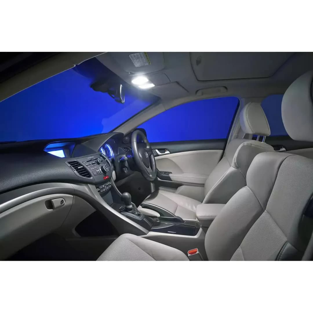Philips Ultinon LED T10 W5W 194 12961WLED 6000K Cool White Car Turn Signal Lamps Interior Light Door Read Plate Bulbs 12961ULWX2 - 6