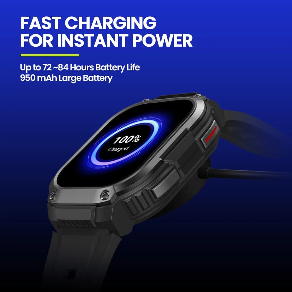 Zeblaze Thors SQ 4G GPS 2.13 inch AMOLED Google Play 2GB+16GB Front Camera Google Maps Android 8.1 Smart Watch Phone - 2