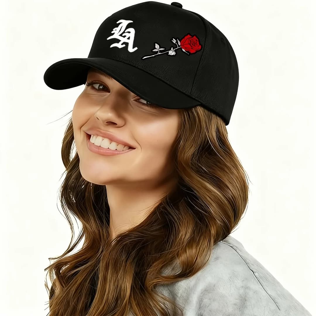 1PC breathable soft fabric, all day comfortable, bold stylized logo details, durable materials, fashionable casual headwear - 3