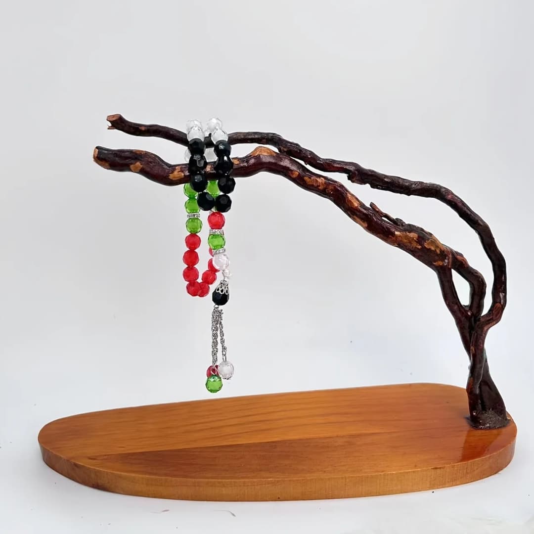 12pcs Islamic Prayer Beads Car Interior Set,Unisex Ramadan and Eid Spiritual Gift, 2025 Muslim Faith Decoration,for Safe Driving - 4