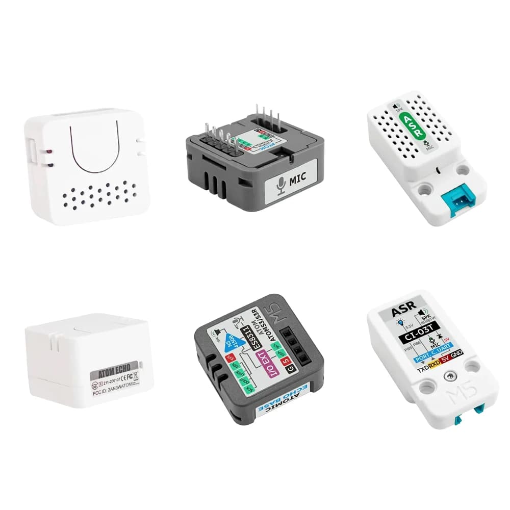 لوحة تطوير سماعة ذكية M5Stack ATOM Echo ESP32 قابلة للبرمجة مساعد منزلي ذكي تحكم صوتي منزلي - 5