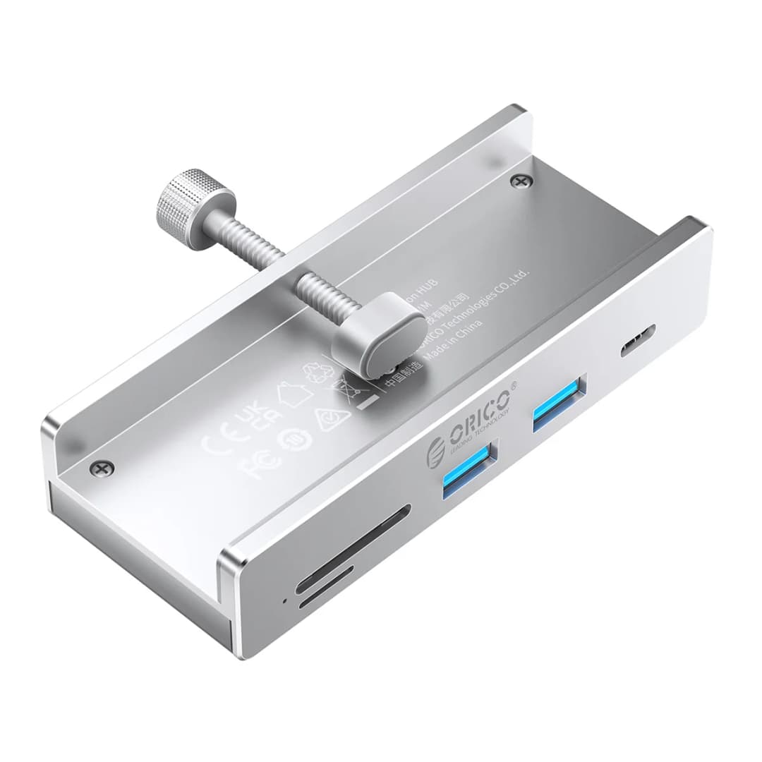 ORICO USB 3.2 Hub 6-Port Expansion with Power Connector 10Gbps Protocol High-Speed Transmission SD TF Card Fast Reading - 6