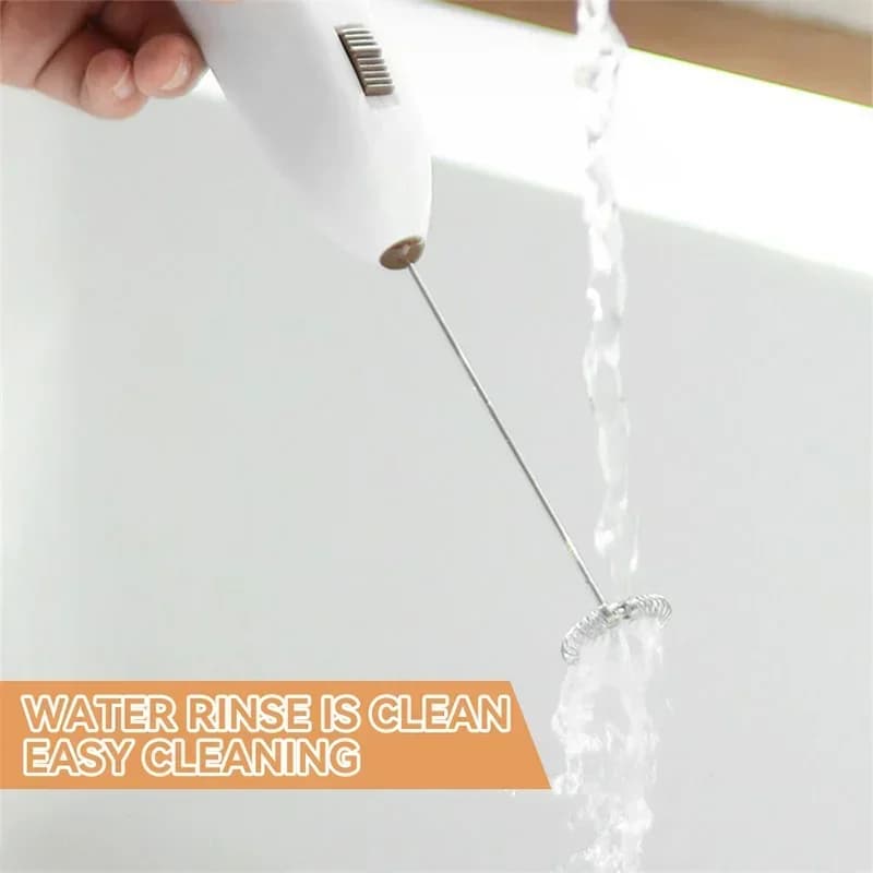 Mini Electric Milk Foamer Blender Wireless Coffee Whisk Mixer Handheld Egg Beater Cappuccino Frother Mixer Kitchen Whisk Tools - 3