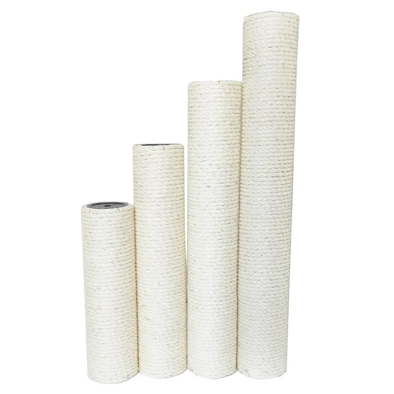 عمود خدش قطط لشجرة تسلق القطط DIY إطار تسلق قطط عمود استبدال لعبة قطط حبل سيزال متشابك خدش أثاث