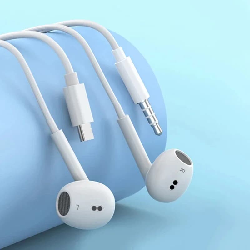 Original Headphones For Apple iPhone 15 14 11 12 13 Pro Max Earphones XR X XS 8 Plus Bluetooth Wired Earbuds Headset Accessories - 2
