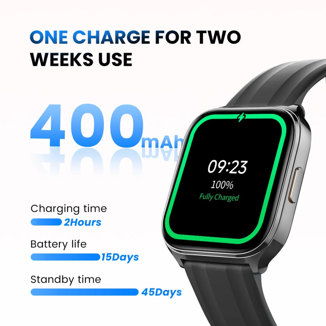 هايلو ووتش 3 ساعة ذكية بمكالمات صوتية شاشة AMOLED 1.85 بوصة مراقبة صحية 24 ساعة 150+ وضع رياضي ساعة ذكية مقاومة للماء 1ATM - 6