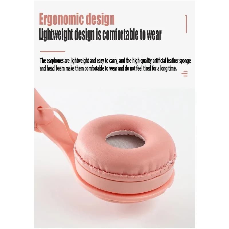 سماعة رأس ستيريو Y08 بلوتوث 5.3 سماعة رأس قابلة للطي سماعة أذن لاسلكية رياضية سماعات رأس للألعاب سماعات أذن فوق الأذن لنظام أندرويد وآي أو إس - 5