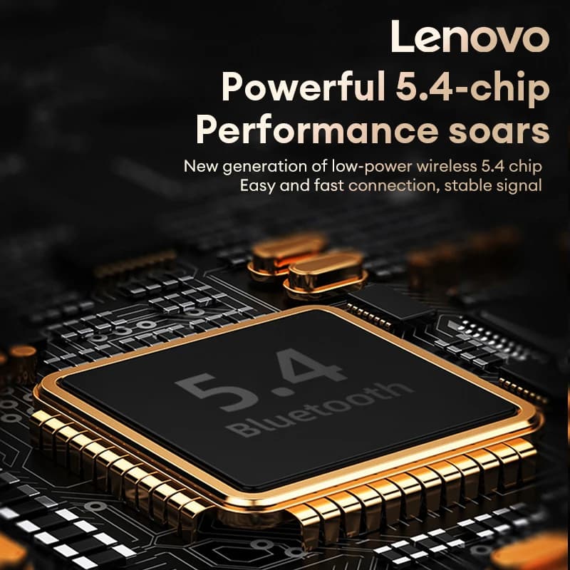 سماعات رأس لينوفو EA305 OWS بلوتوث 5.4 لاسلكية مع ميكروفون للتحكم باللمس بطارية طويلة الأمد سماعات ألعاب مقاومة للماء للرياضيين - 5