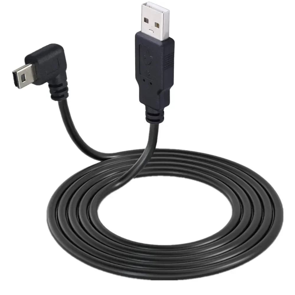كابل بيانات USB ذكر A إلى Mini USB B ذكر 5Pin محول زاوية 90 درجة لأعلى/لأسفل/لليسار/لليمين شحن مزامنة 0.25 متر 0.5 متر 1.5 متر 3 متر 5 متر - 4