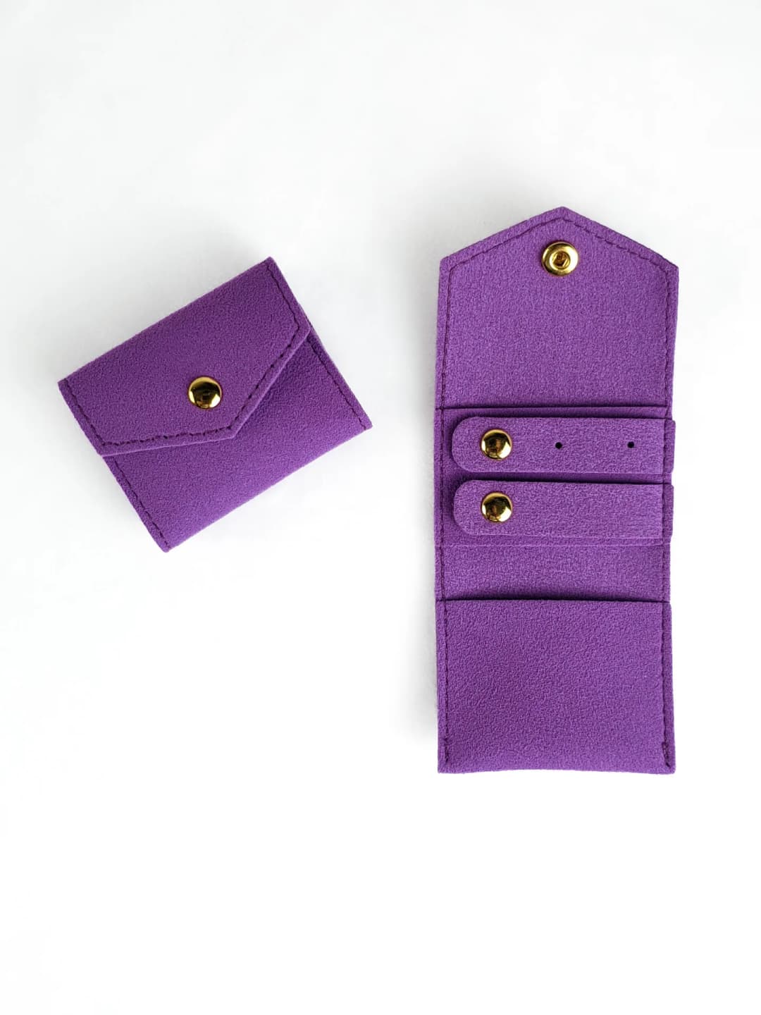 حقيبة تخزين المجوهرات متعددة الوظائف المحمولة لفة المجوهرات حقيبة عرض المجوهرات الصغيرة عالية الجودة للسفر هدية - 5