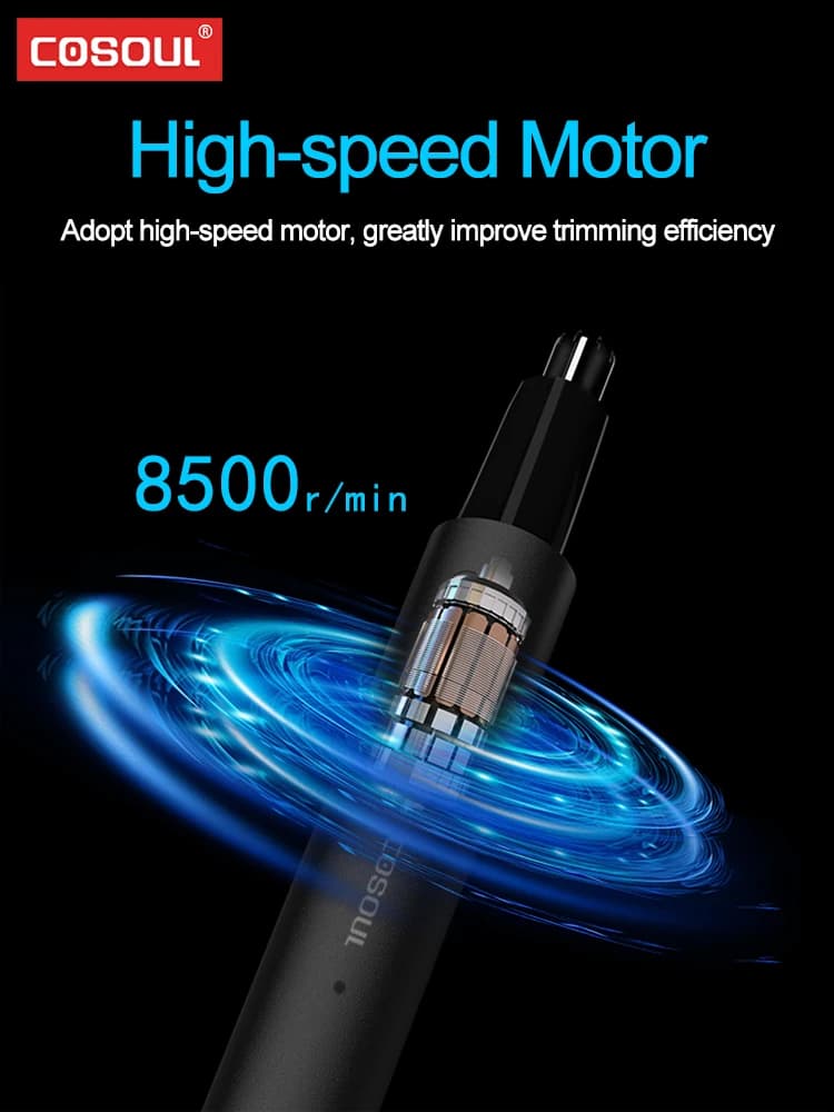 Nose Hair Trimmer Electric Rechargeable Nose Trimmer Men Shaver Razor Women Nose Hair Cutter Ear Trimmer Waterproof - 5