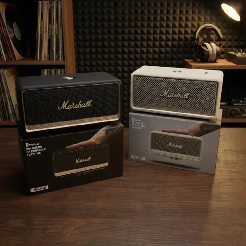 Marshall Portable Wireless Speaker Original Deep Bass Subwoofer IPX4 Waterproof Bluetooth 5.0 20H Outdoor Travel Rock Sound Hot - 4