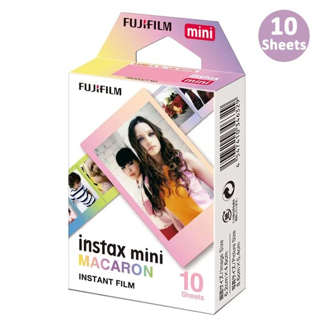 10 20 60 Sheets Fujifilm Instax Mini Film White Edge For Instax Mini LiPlay 12 11 9 8 70 SP LINk Instant Camera Photo Film Paper - 6