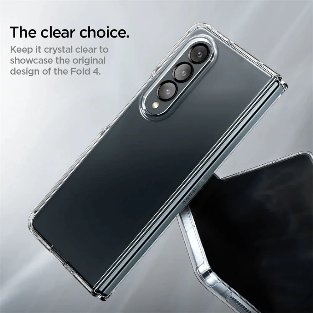 Spigen Ultra Hybrid Pro MagFit Anti-Yellowing Case For Samsung Galaxy Z Fold 7 6 5 Transparent Shockproof Cover Z Fold7 Fold6 - 3
