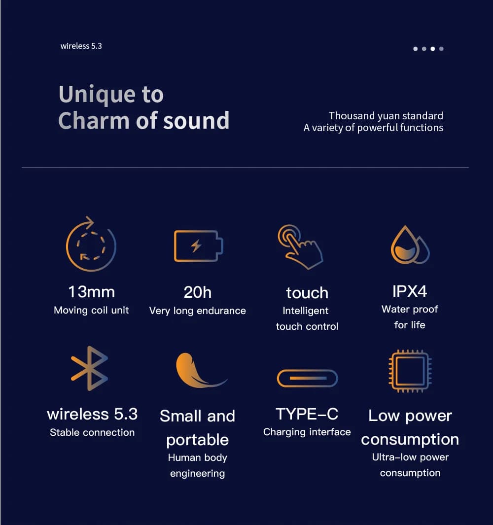 سماعة سوني اير 7 الأصلية TWS بلوتوث هاي فاي لاسلكية مع مايكروفون وعزل ضوضاء سماعات أذن لالعاب الحركة - 6
