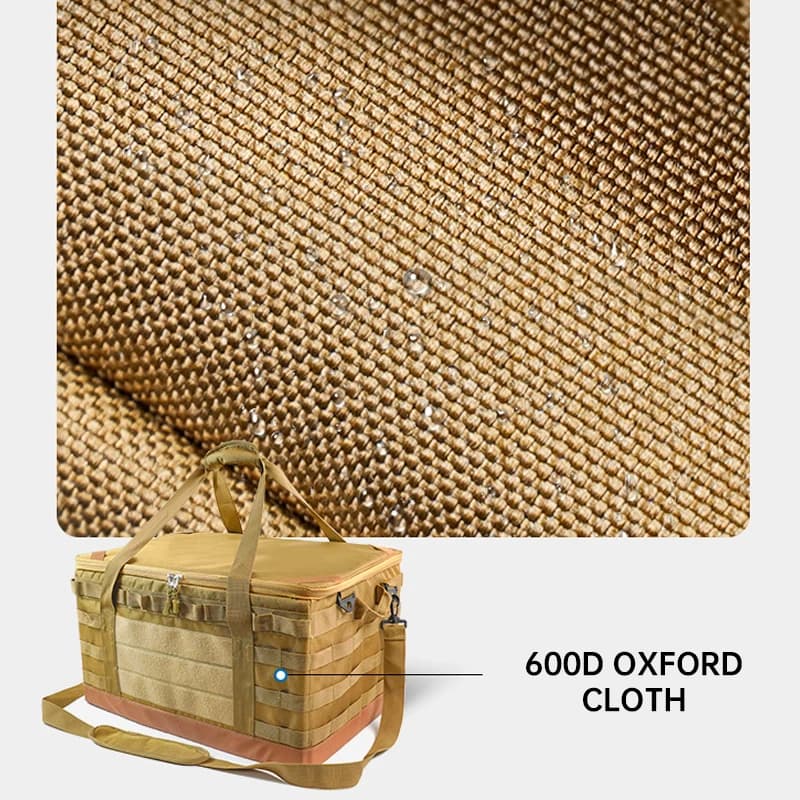 حقيبة تخزين خارجية سعة 30-60 لتر لمعدات التخييم متعددة الأغراض - 6