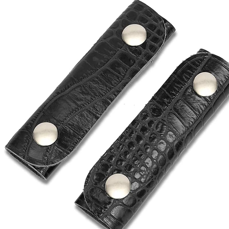 Leather Bag Handle Anti-strap Suitcase Grip Protective PU Handle Wrap Shoulder Strap Pad Cover Travel Bag Accessory - 5