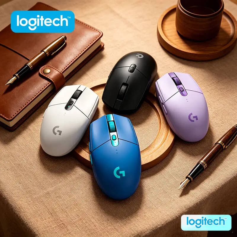 [عرض لفترة محدودة] ماوس Logitech G305 اللاسلكي، بطارية تدوم 250 ساعة، متوافق مع الكمبيوتر الشخصي وMac