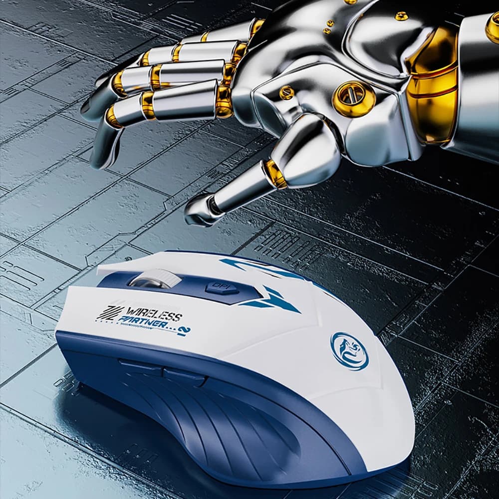 Bluetooth 5.4 Mouse Dual-Mode 2.4G Wireless Mouse 6 Buttons Gaming Mouse Office Silent Mice Rechargeable Mouse For PC Laptop - 5