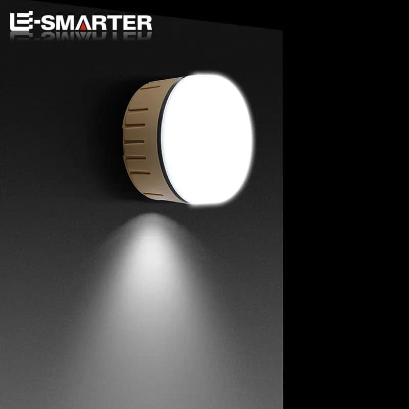 فانوس تخييم LED محمول متعدد الاستخدامات مع خطاف ومغناطيس - إضاءة طوارئ للتخييم والمشي والتسلق والشواء - 4