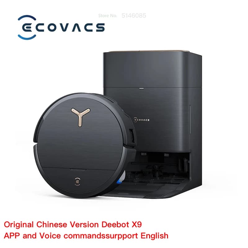 مكنسة روبوت Ecovacs Deebot X9 16600pa الإصدار الصيني