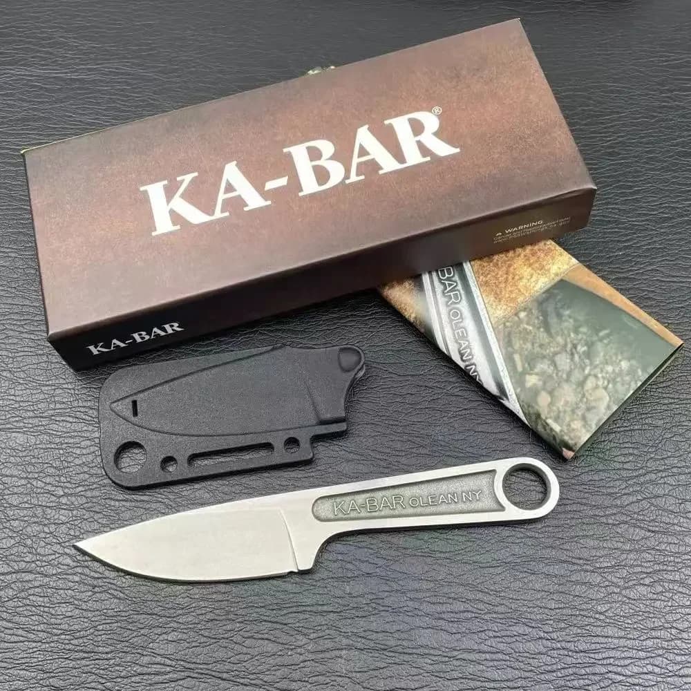 سكين مستقيم جديد KB 1119 أداة تكتيكية للبقاء في البرية غمد سكين خارجي محمول متعدد الوظائف من الفولاذ المقاوم للصدأ - 5