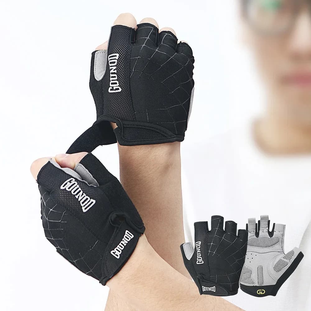 Workout Gloves for Men and Women Weight Lifting Gloves Lightweight Gym Gloves for Weightlifting Cycling Pull ups Fitness F21 - 4