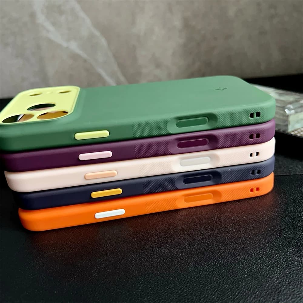 Spigen Fit MagFit Hide Magnetic Liquid Silicone Case For iPhone 17 Pro Max Air For Magsafe Wireless Charging Shockproof Cover - 6
