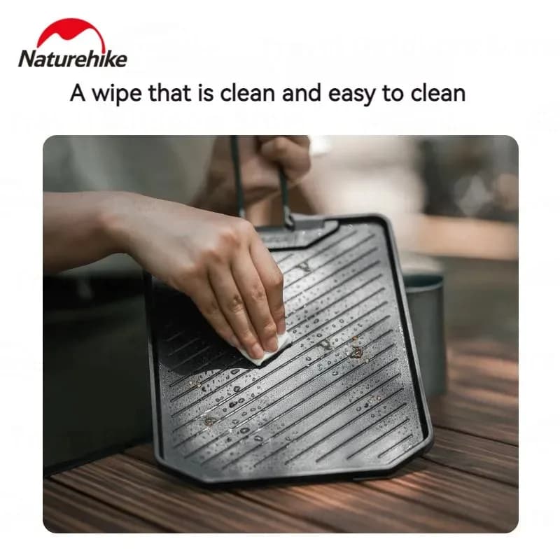 Naturehike Camping Frying Pan Cookware Folding Non-stick Pan Outdoor Ultralight Portable Easy Clean Grill BBQ Plate - 2