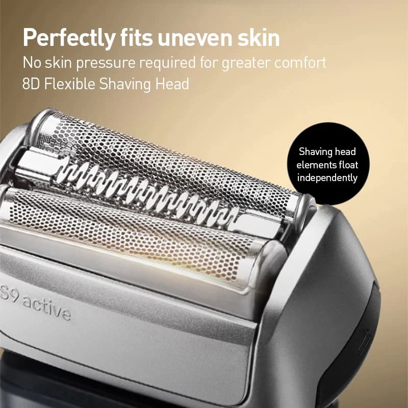 Braun 9018Vs Electric Shaver Reciprocating Razor Rechargeable Men's Shaving Machine Wet Dry Double Use Floating Head - 5