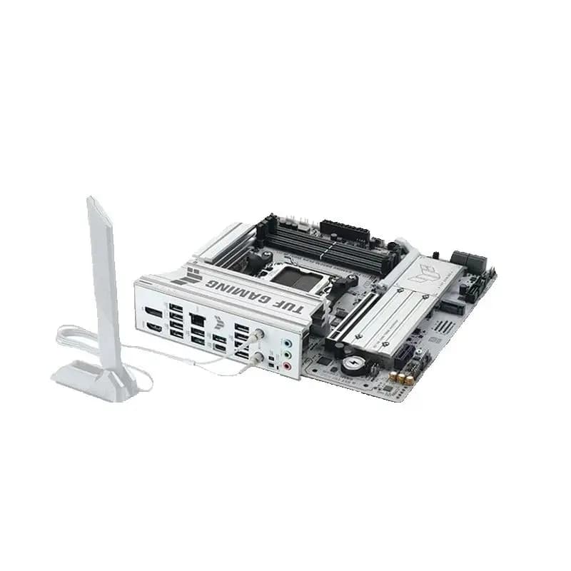 ASUS New TUF GAMING B850M PLUS WIFI7 W AMD B850  Micro-ATX  Supports up to 9000 series Ryzen Socket AM5 DDR5 Motherboard - 5